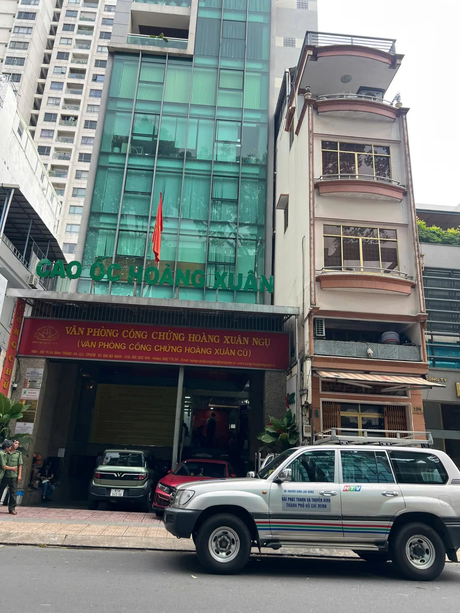 CÔNG CHỨNG ĐIỆN TỬ: VPCC Hoàng Xuân Ngụ đón HTV đến thực hiện chuyên đề Công chứng điện tử — ảnh 1