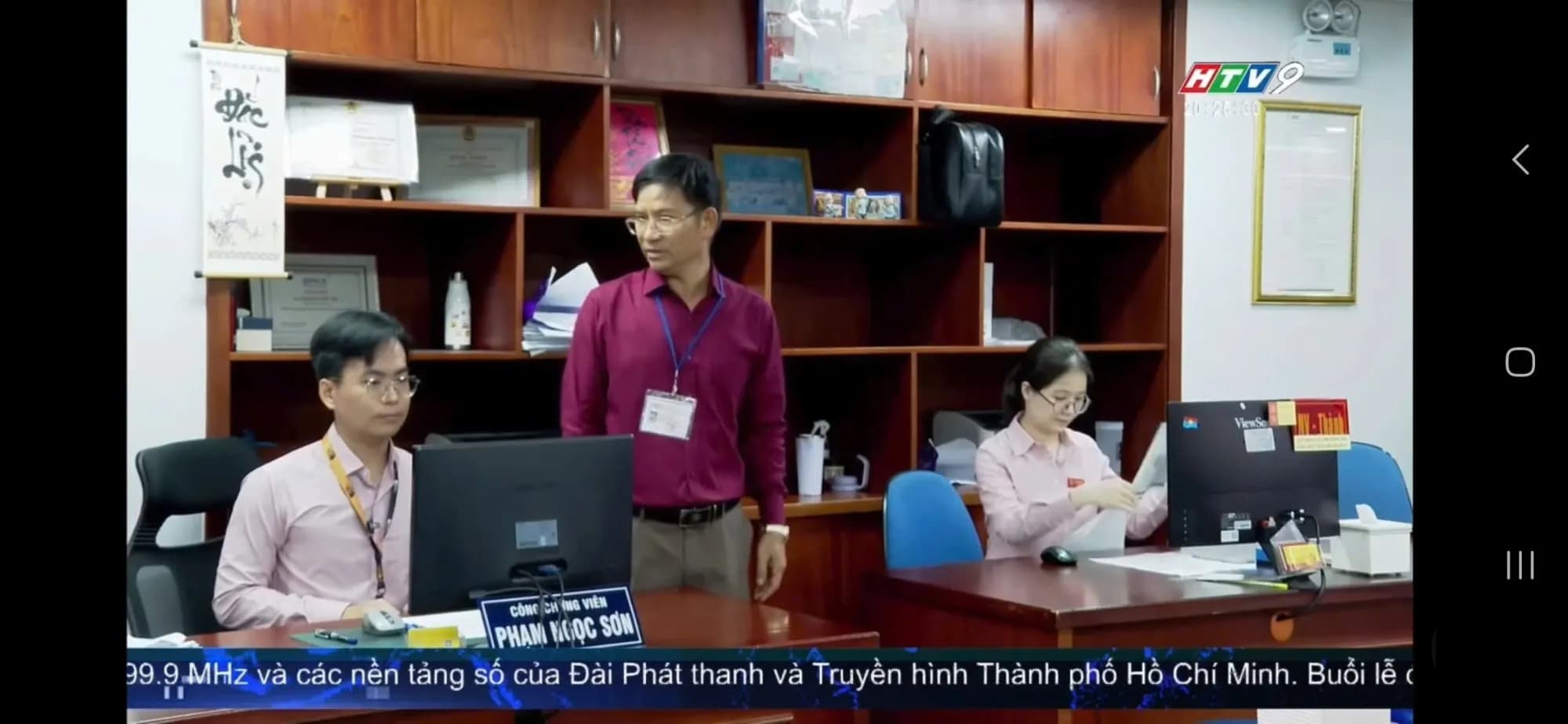CÔNG CHỨNG ĐIỆN TỬ: VPCC Hoàng Xuân Ngụ đón HTV đến thực hiện chuyên đề Công chứng điện tử — ảnh 8