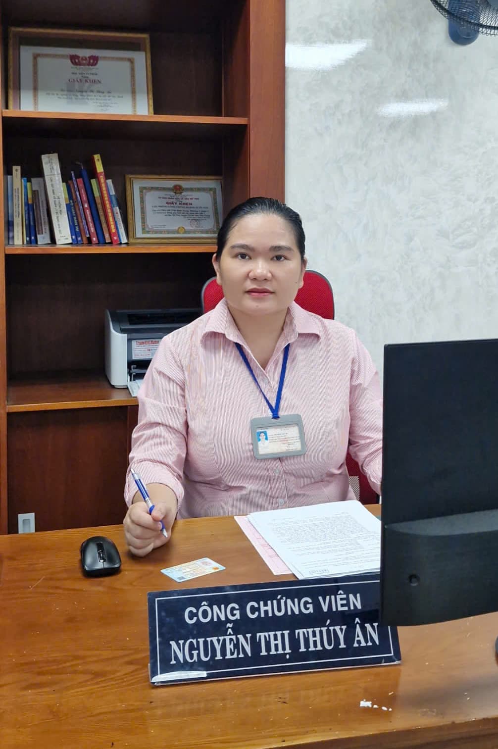 Công chứng viên Nguyễn Thị Thúy Ân